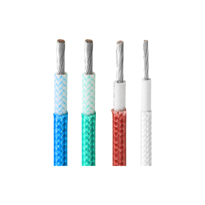 كابلات مطاط السيليكون UL3071 18AWG 600V / 200C FT2 أصفر / أخضر روبوت ضوء الأجهزة المنزلية