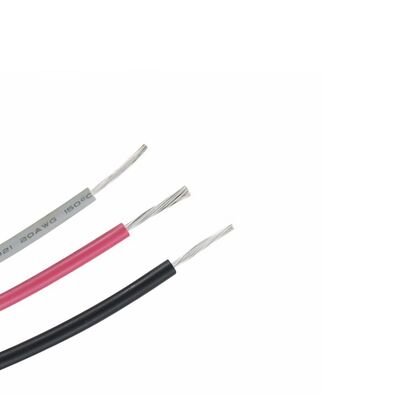UL3142 150C 600V 12AWG الأسلاك العازلة من السليكون السليكوني النحاسي
