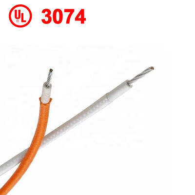 UL3074 12AWG 200 درجة مئوية 600 فولت سلك سيليكون زجاجي مضفر عالي الحرارة للفرن والقلاية العميقة