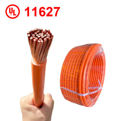 UL11627 كابل بطارية الطاقة الجديدة مع 2000V الجهد المسموح به 105C درجة حرارة العمل والموصل النحاس