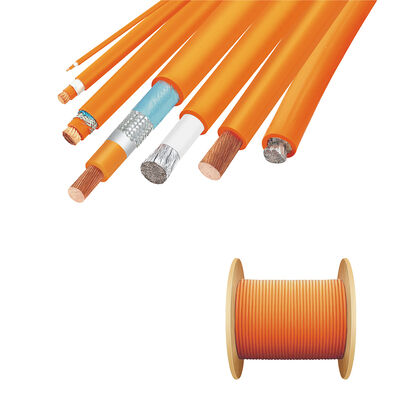 EV 125C 1500V XLPE Shield Wire مع موصل نحاس معلب لنظم البطاريات الشمسية (2.5MM2 إلى 240MM2)