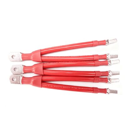 ربط سلكي للكابل الجديد للبطاريات الطاقة 10mm2 إلى 95mm2 مع موصل نحاس معلب وعزل سيليكون XLPE لأنظمة تخزين الطاقة